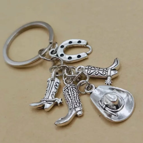 Lucky Horseshoe Boot Charm